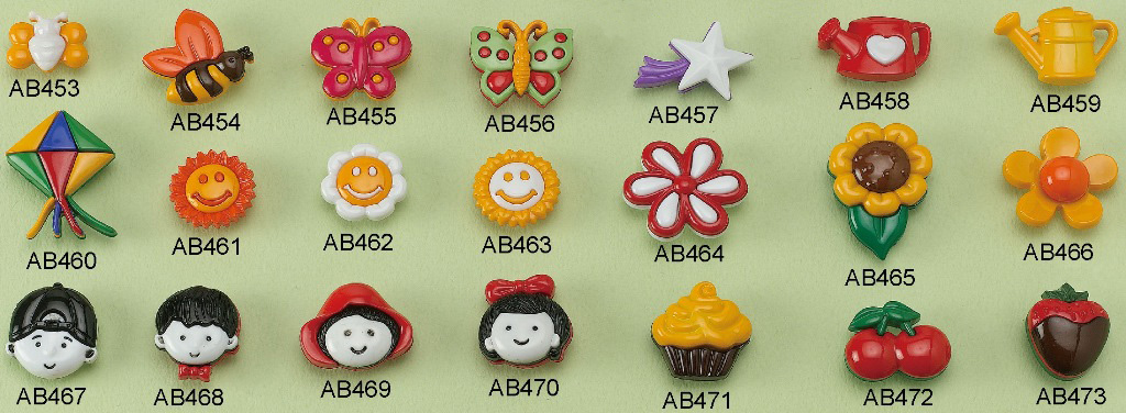 兒童鈕釦 AB430～AB503